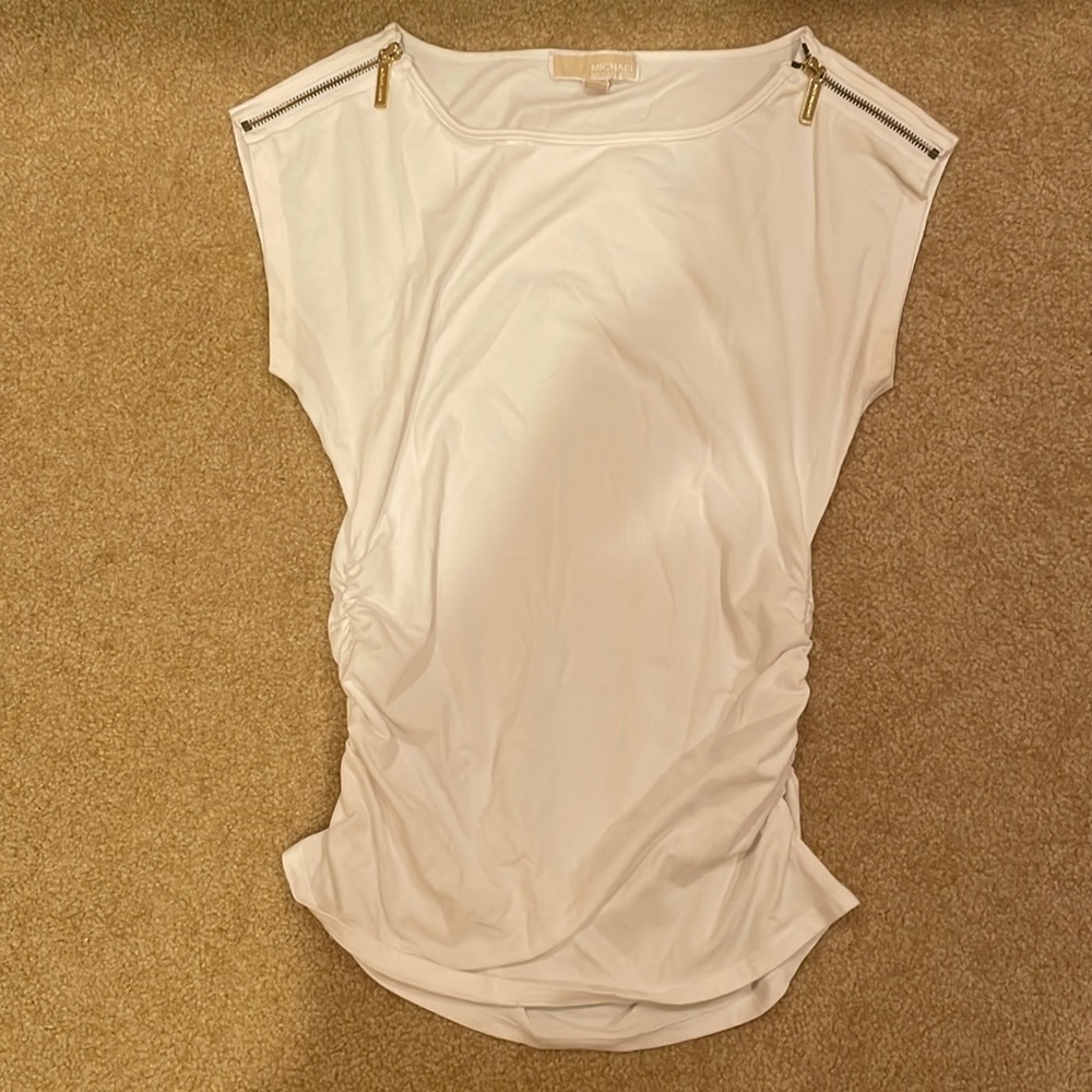 White Michael kors tank top